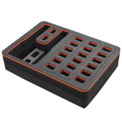 Recon Rack 4 Gun / 22 Mag Adjustable EVA Foam Insert