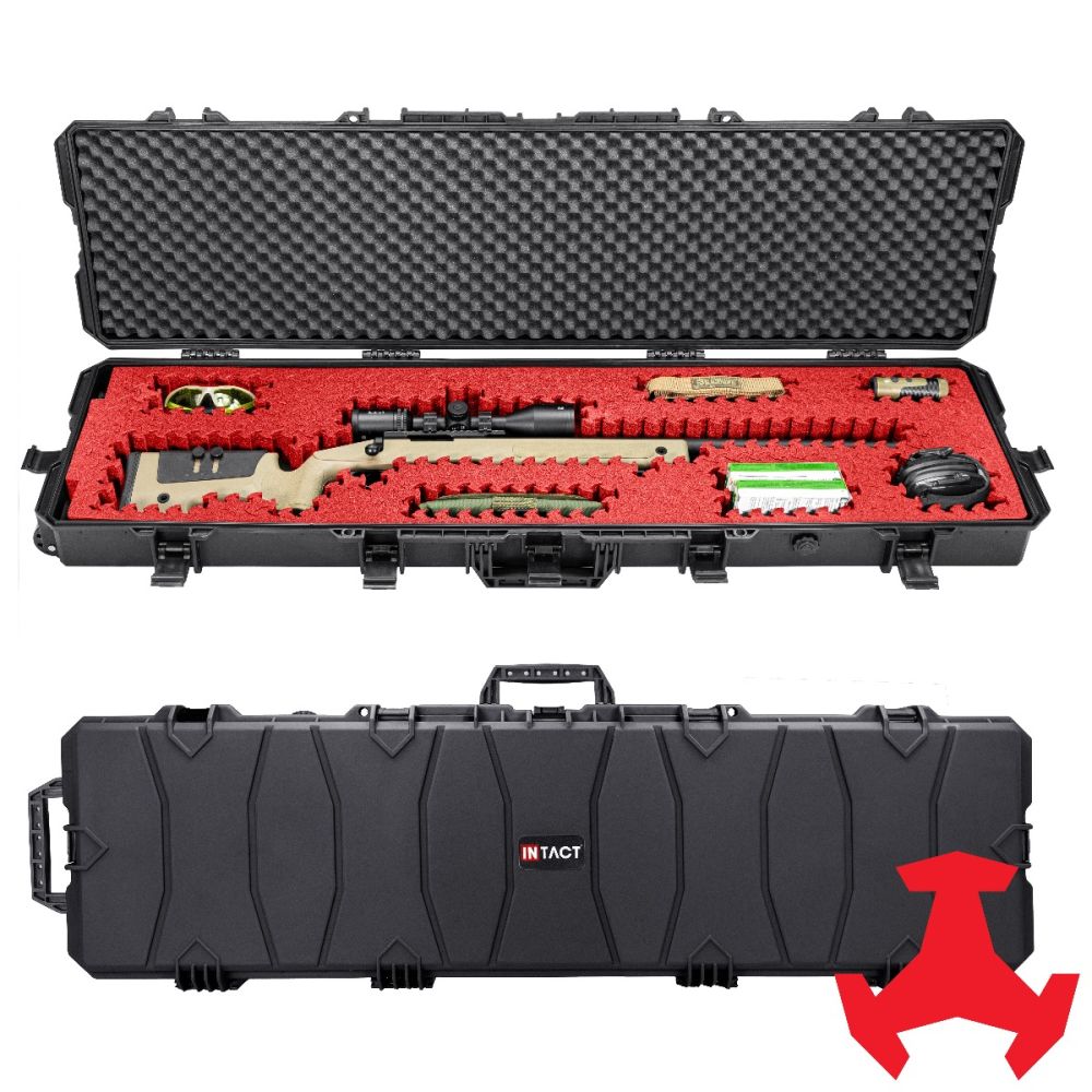 Eylar 54” Intact Series Rolling Hard Rifle Case with RAGAR